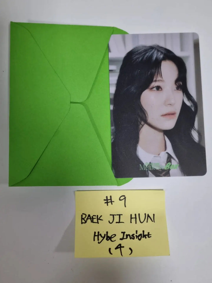 Fromis_9 "from our Memento Box" - Hybe Insight Event PVC Photocard - HALLYUSUPERSTORE