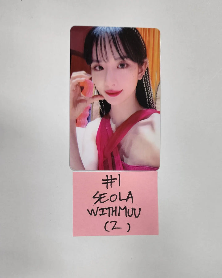 WJSN "Sequence" - Withmuu Lucky Draw Event PVC Photocard - HALLYUSUPERSTORE