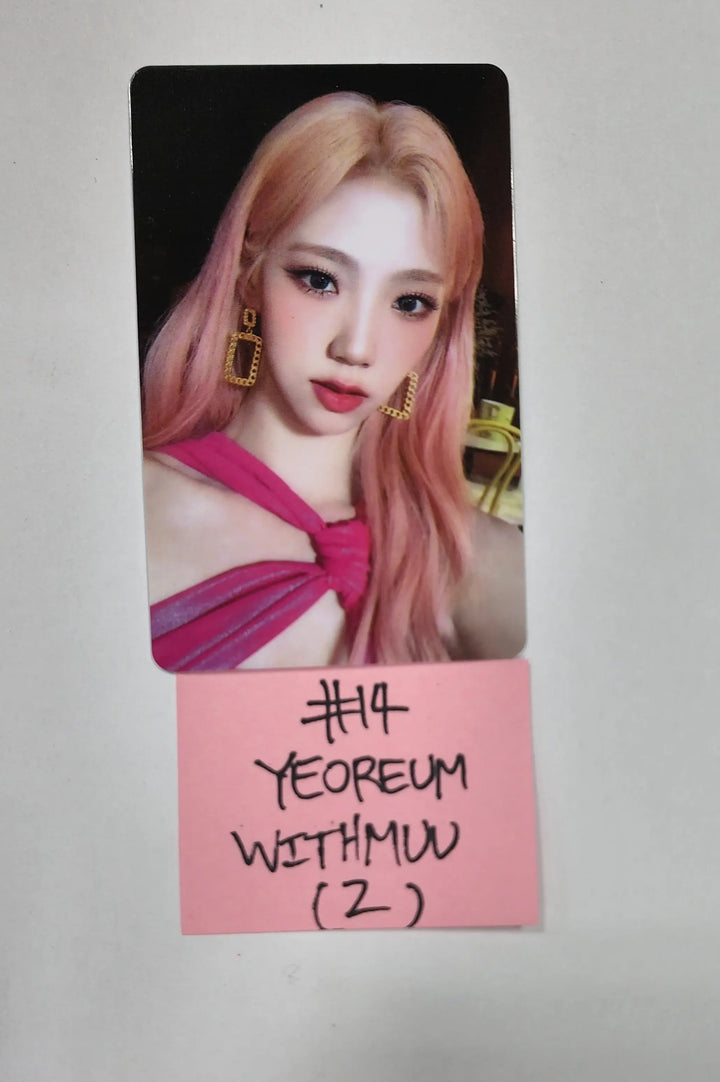 WJSN "Sequence" - Withmuu Lucky Draw Event PVC Photocard - HALLYUSUPERSTORE