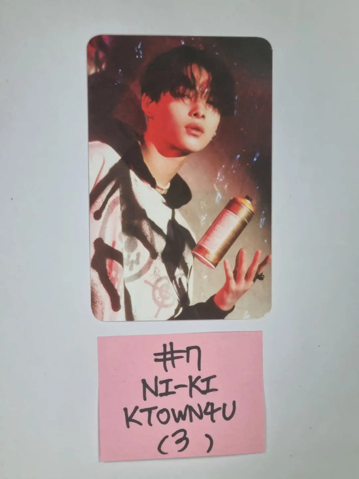 ENHYPEN "MANIFESTO : DAY 1" - Ktown4U Pre-Order Benefit Photocard, Book Mark - HALLYUSUPERSTORE