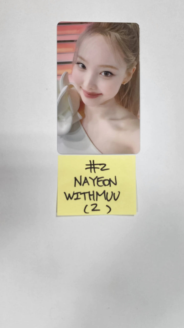 Nayeon "IM NAYEON" - Withmuu Lucky Draw Event PVC Photocard - HALLYUSUPERSTORE