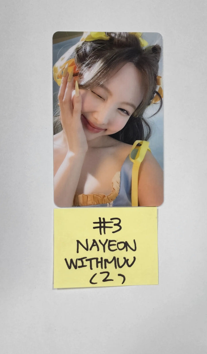 Nayeon "IM NAYEON" - Withmuu Lucky Draw Event PVC Photocard - HALLYUSUPERSTORE