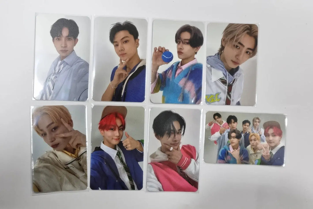 ENHYPEN "MANIFESTO : DAY 1" -Sound-Wave, M2U, PowerStation Lucky Draw Slim PVC Photocards Set (8EA) - HALLYUSUPERSTORE
