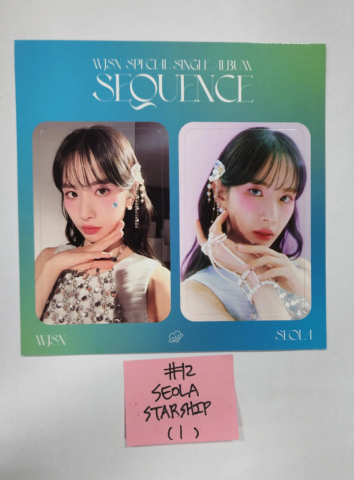 WJSN "Sequence" - Starship Pre-Order Benefit Photocard - HALLYUSUPERSTORE