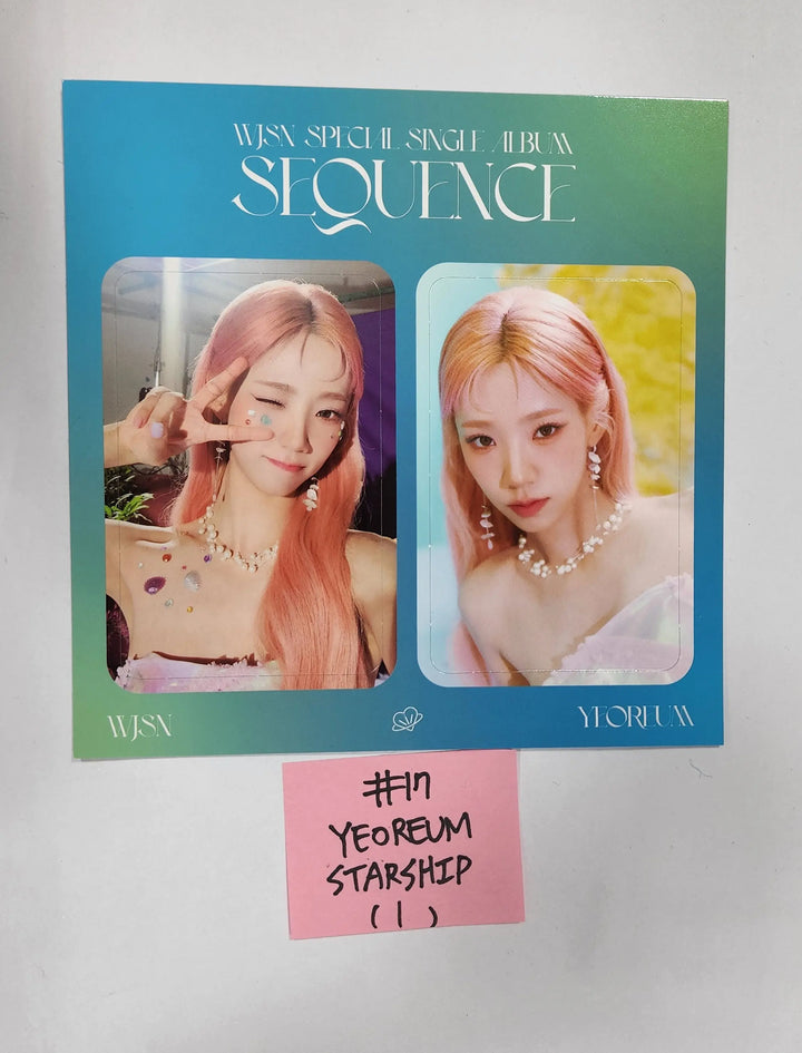 WJSN "Sequence" - Starship Pre-Order Benefit Photocard - HALLYUSUPERSTORE