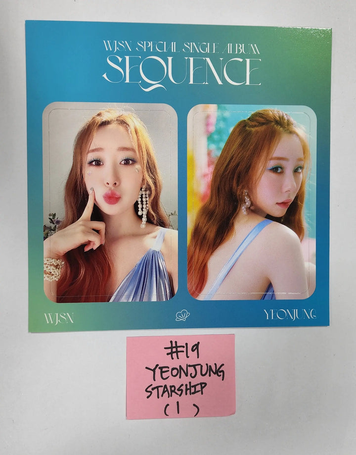 WJSN "Sequence" - Starship Pre-Order Benefit Photocard - HALLYUSUPERSTORE
