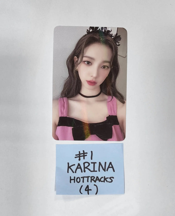 Aespa - Hottracks Quiz winner Event Hologram Photocard - HALLYUSUPERSTORE