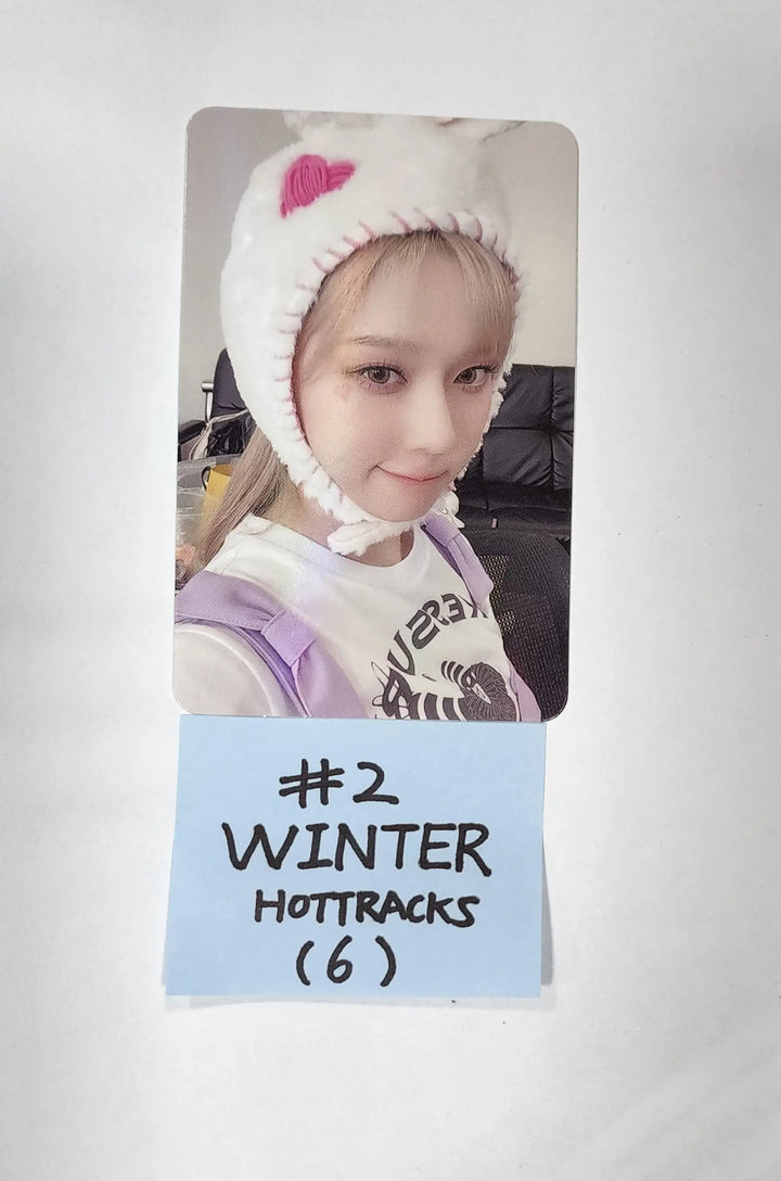 Aespa - Hottracks Quiz winner Event Hologram Photocard - HALLYUSUPERSTORE