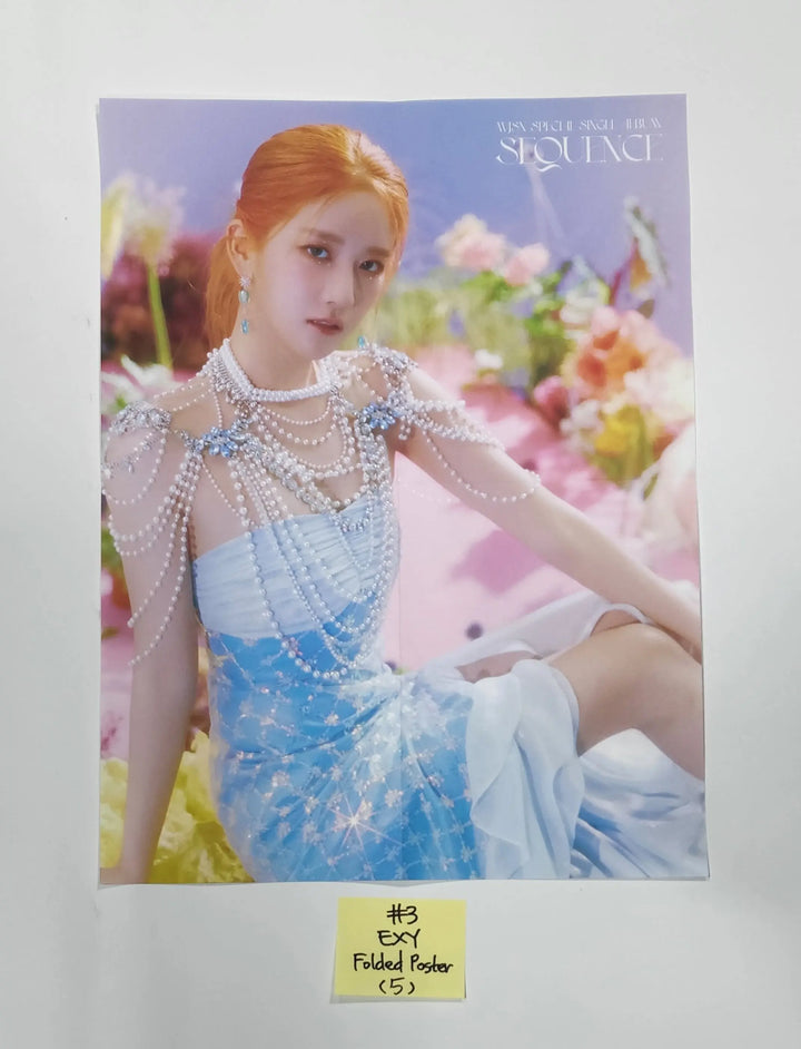 WJSN "Sequence" - Official Folded Poster, Sticker - HALLYUSUPERSTORE