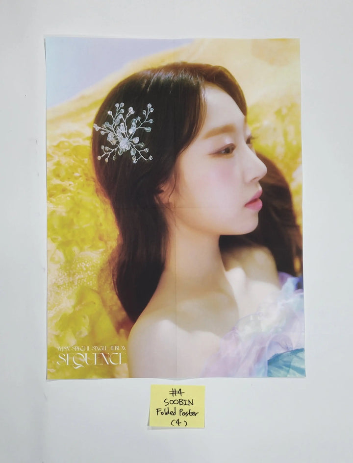 WJSN "Sequence" - Official Folded Poster, Sticker - HALLYUSUPERSTORE