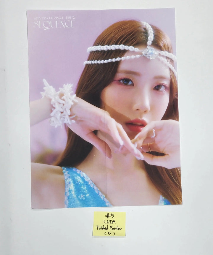 WJSN "Sequence" - Official Folded Poster, Sticker - HALLYUSUPERSTORE