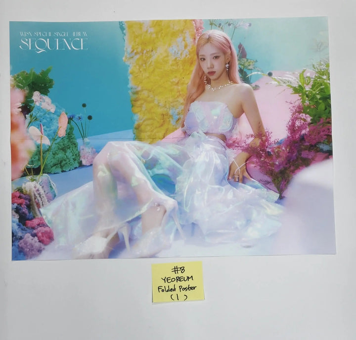 WJSN "Sequence" - Official Folded Poster, Sticker - HALLYUSUPERSTORE