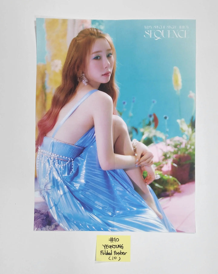 WJSN "Sequence" - Official Folded Poster, Sticker - HALLYUSUPERSTORE
