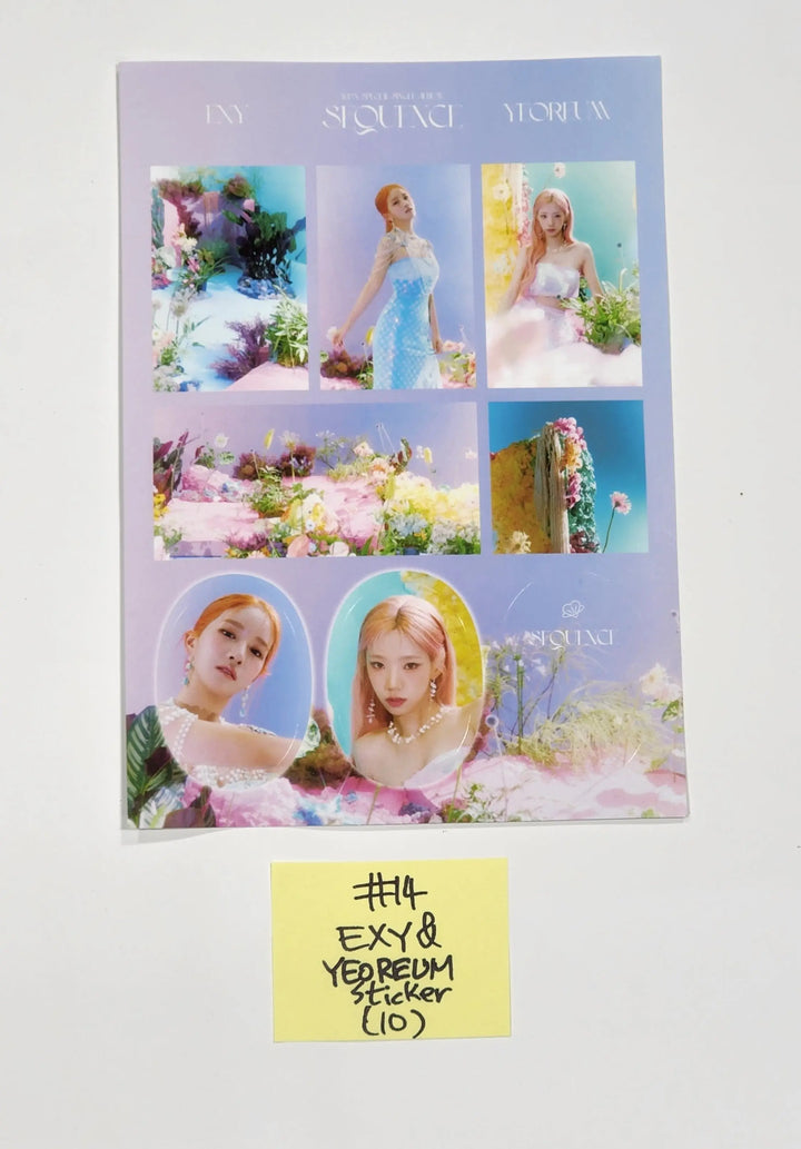 WJSN "Sequence" - Official Folded Poster, Sticker - HALLYUSUPERSTORE