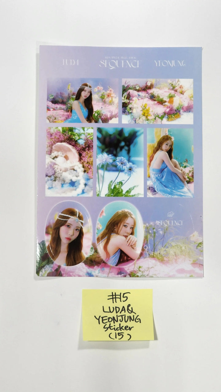 WJSN "Sequence" - Official Folded Poster, Sticker - HALLYUSUPERSTORE