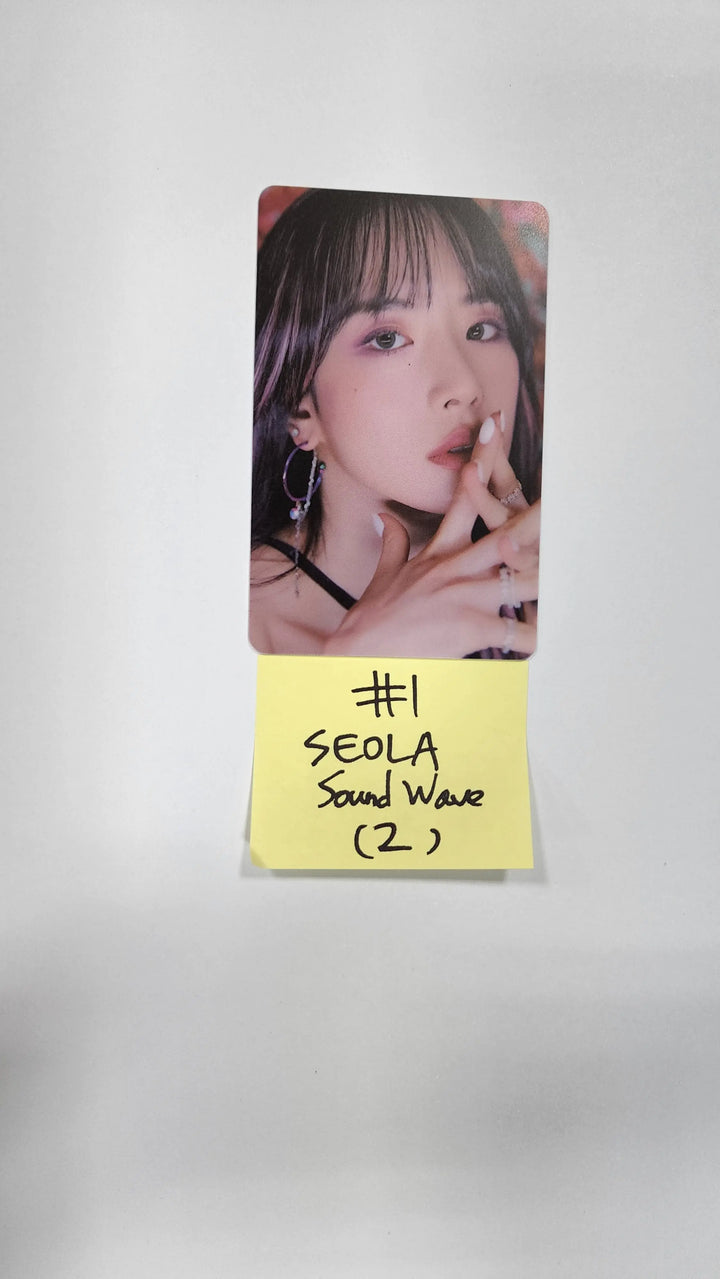 WJSN "Sequence" - Soundwave Lucky Draw Event PVC Photocard - HALLYUSUPERSTORE