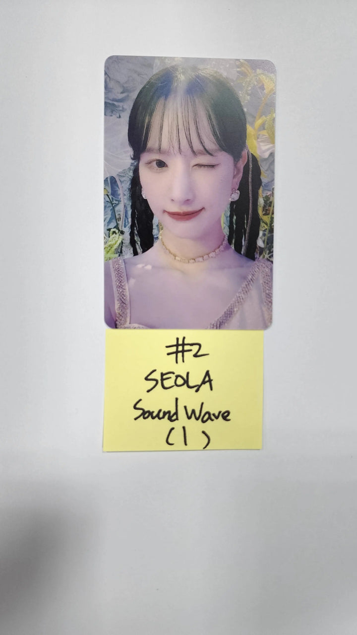 WJSN "Sequence" - Soundwave Lucky Draw Event PVC Photocard - HALLYUSUPERSTORE