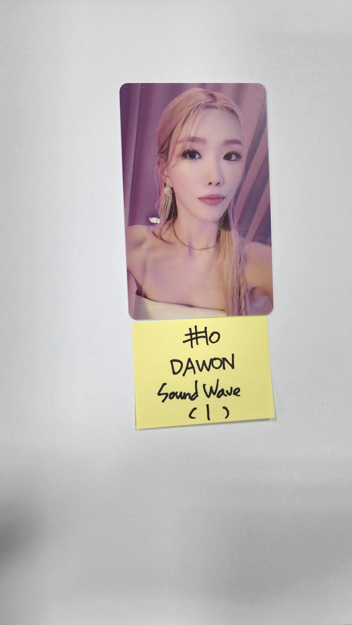 WJSN "Sequence" - Soundwave Lucky Draw Event PVC Photocard - HALLYUSUPERSTORE