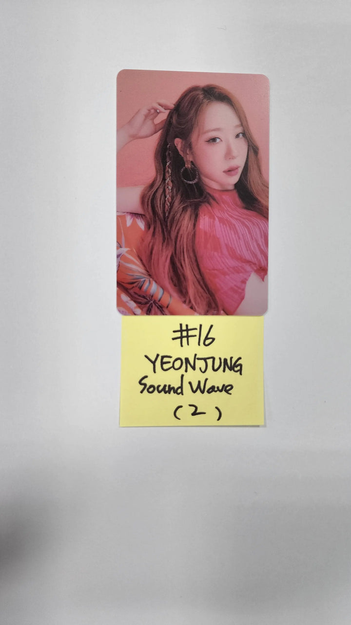 WJSN "Sequence" - Soundwave Lucky Draw Event PVC Photocard - HALLYUSUPERSTORE