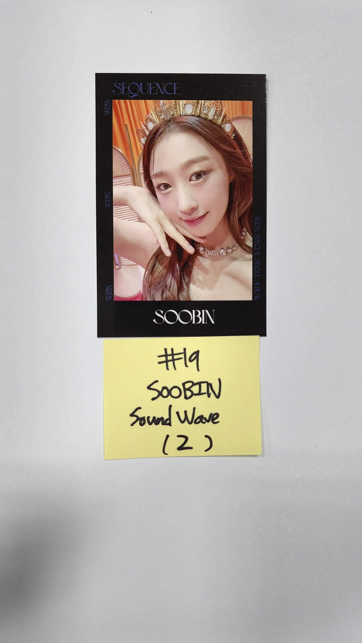 WJSN "Sequence" - Soundwave Lucky Draw Event PVC Photocard - HALLYUSUPERSTORE