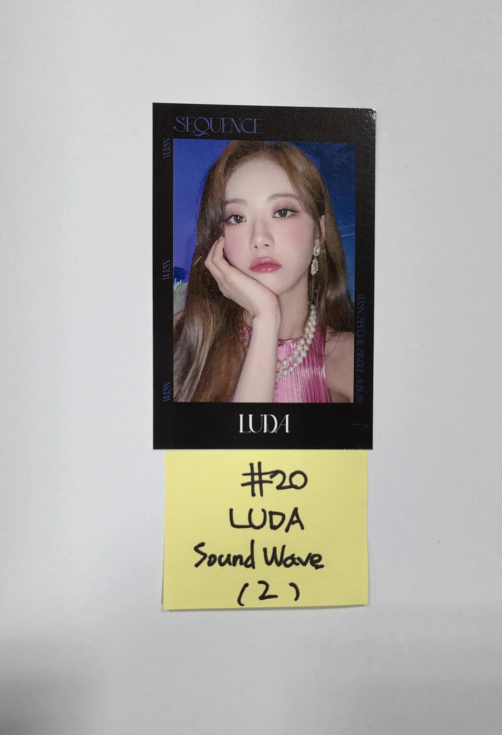 WJSN "Sequence" - Soundwave Lucky Draw Event PVC Photocard - HALLYUSUPERSTORE