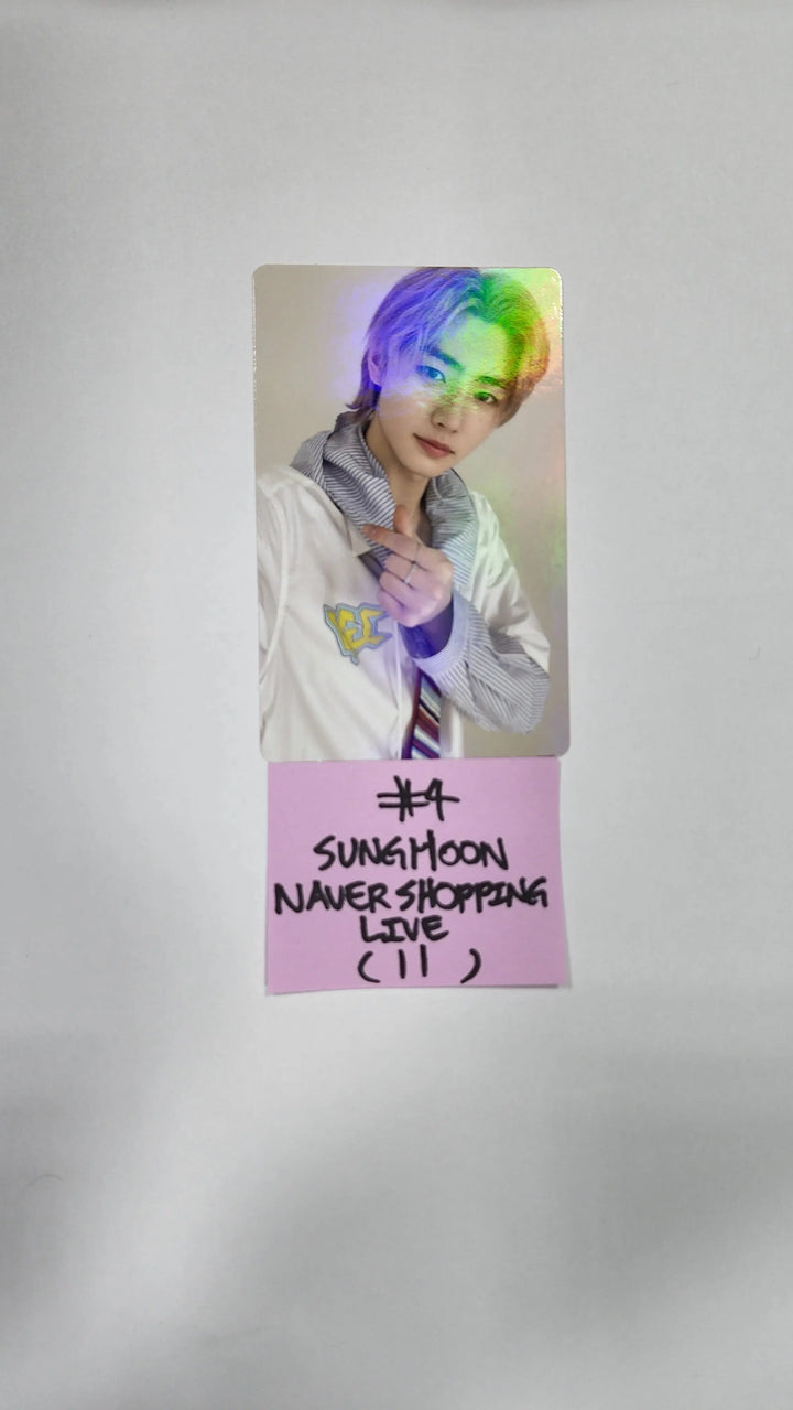 ENHYPEN "MANIFESTO : DAY 1" - Naver Shopping Live Weverse Shop Pre-Order Benefit Hologram Photocard - HALLYUSUPERSTORE