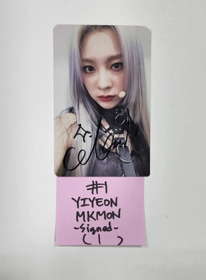 BVNDIT "Re-Original" - Mkmon Fansign Event Photocard / Hand Autogaraphed(Signed) Photocard