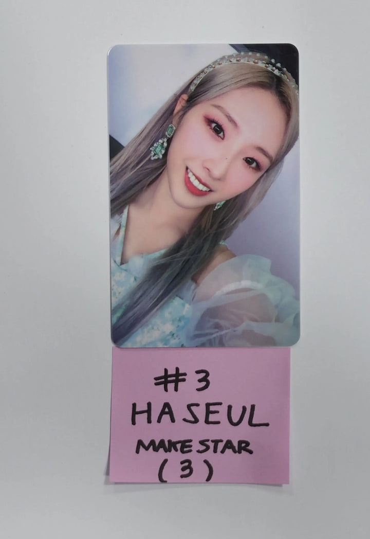 LOONA “Flip That” Summer Special Mini Album – Makestar Lucky Draw Event PVC Photocard - HALLYUSUPERSTORE