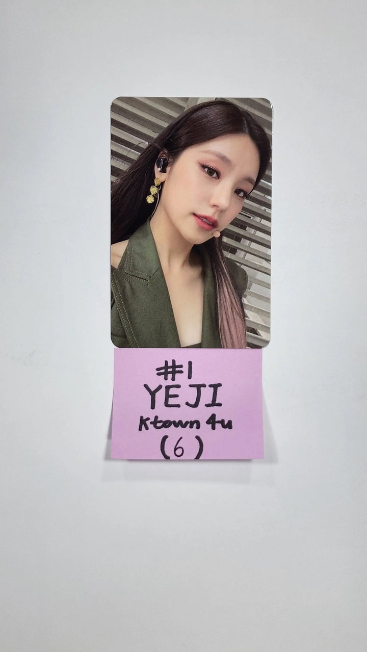 ITZY 'CHECKMATE' - Ktown4U Lucky Draw Event Photocard - HALLYUSUPERSTORE
