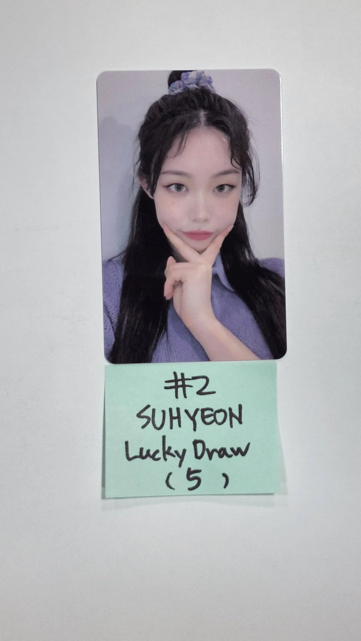 Billlie 'track by YOON: 팥빙수' - Whos Fan Cafe Lucky Draw Event PVC Photocard, Printed Photo - HALLYUSUPERSTORE