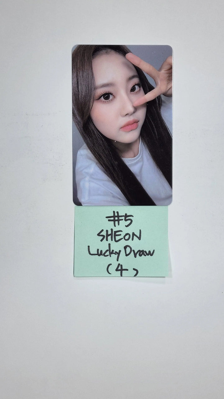Billlie 'track by YOON: 팥빙수' - Whos Fan Cafe Lucky Draw Event PVC Photocard, Printed Photo - HALLYUSUPERSTORE