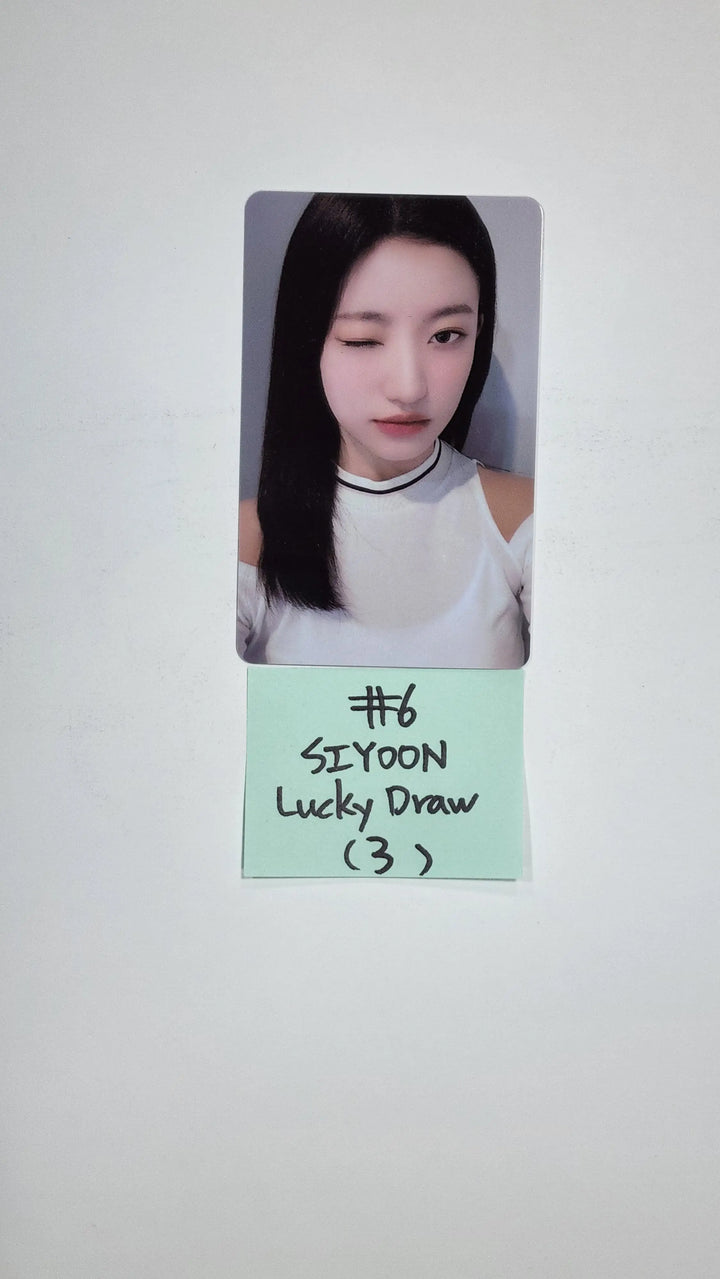 Billlie 'track by YOON: 팥빙수' - Whos Fan Cafe Lucky Draw Event PVC Photocard, Printed Photo - HALLYUSUPERSTORE
