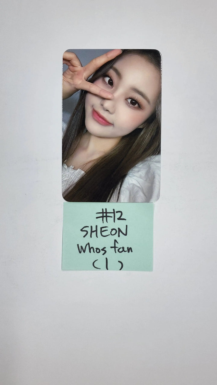 Billlie 'track by YOON: 팥빙수' - Whos Fan Cafe Lucky Draw Event PVC Photocard, Printed Photo - HALLYUSUPERSTORE