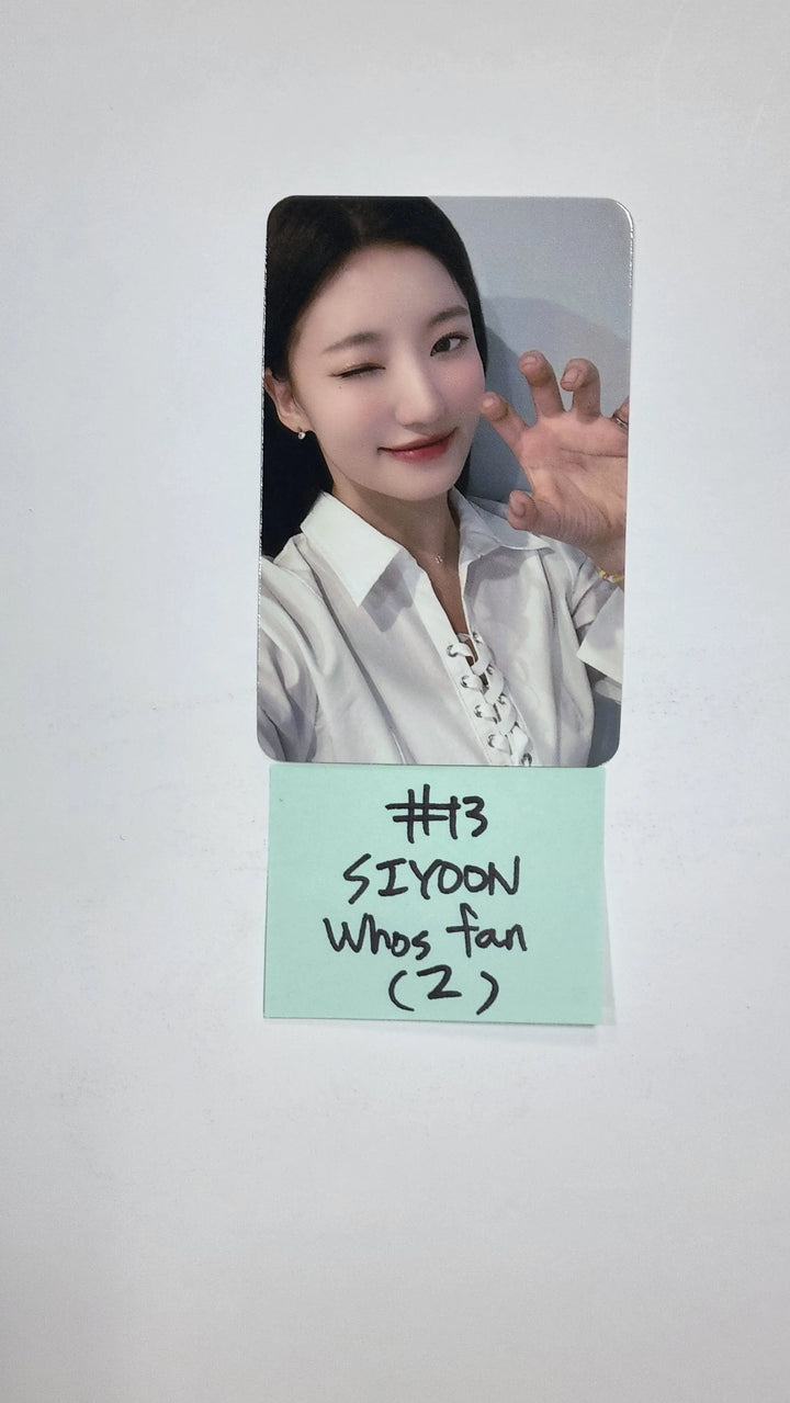 Billlie 'track by YOON: 팥빙수' - Whos Fan Cafe Lucky Draw Event PVC Photocard, Printed Photo - HALLYUSUPERSTORE
