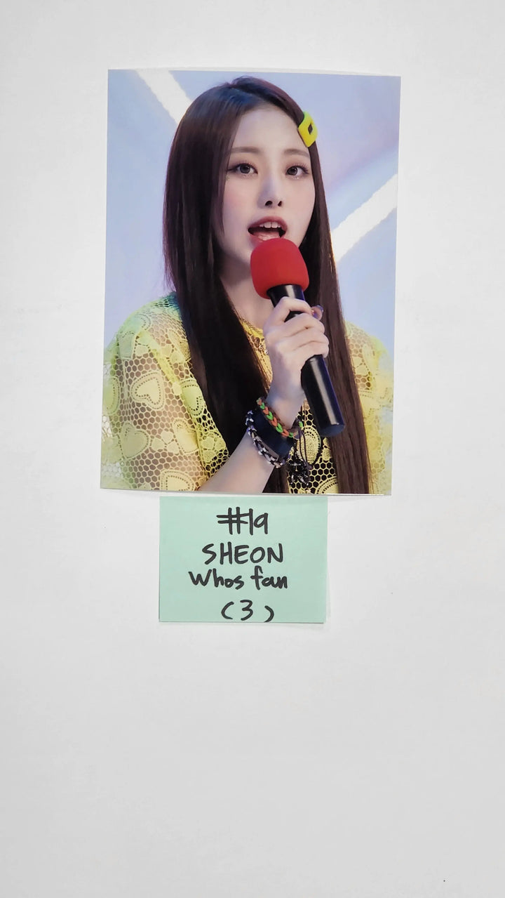 Billlie 'track by YOON: 팥빙수' - Whos Fan Cafe Lucky Draw Event PVC Photocard, Printed Photo - HALLYUSUPERSTORE