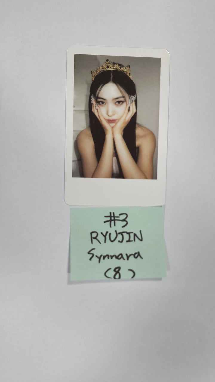 ITZY 'CHECKMATE' - Synnara Limited Edition Pre-Oreder Benefit Polaroid Type Photocard - HALLYUSUPERSTORE