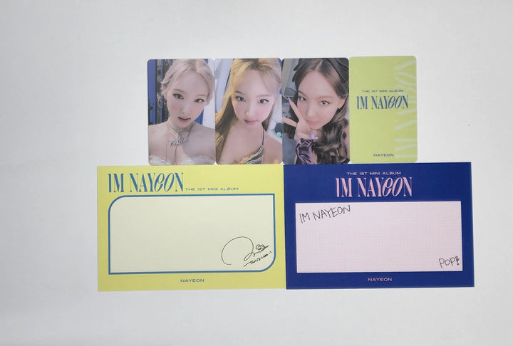Nayeon "IM NAYEON" - Soundwave Lucky Draw Event Photocard, Postcard - HALLYUSUPERSTORE