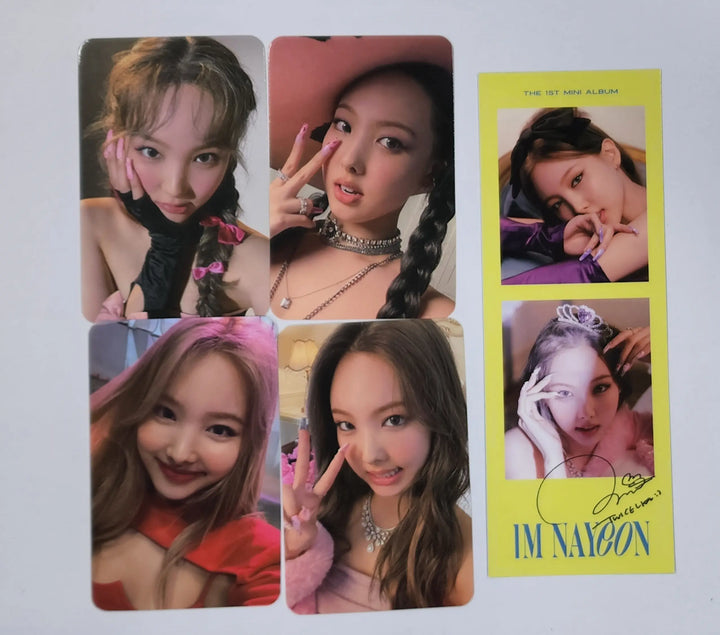 Nayeon "IM NAYEON" - Music Plant Lucky Draw Event Photocard, 2 Cut Photo - HALLYUSUPERSTORE