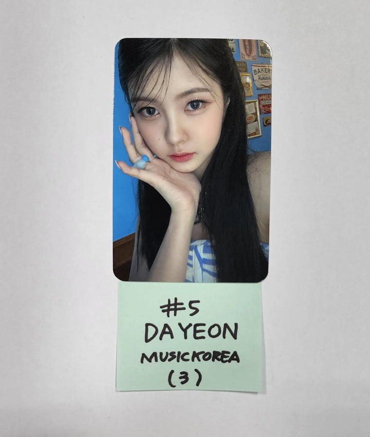 Kep1er "DOUBLAST" - Music Korea Fansign Event Photocard Round 2 - HALLYUSUPERSTORE