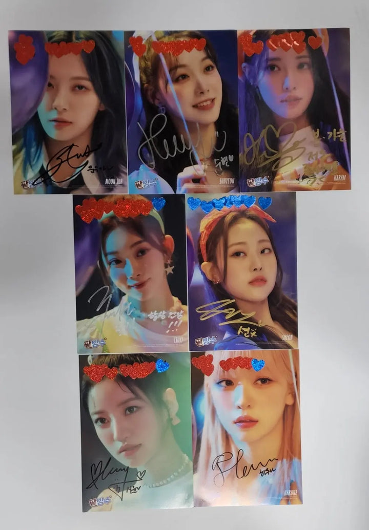 Billlie 'track by YOON: 팥빙수' - Hand Autographed(Signed) Photo - HALLYUSUPERSTORE