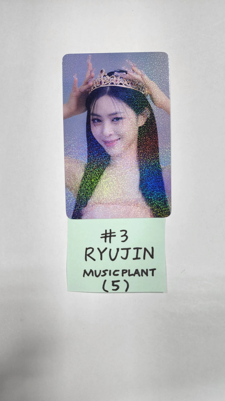 ITZY 'CHECKMATE' - Music Plant Pre-Order Benefit Hologram Photocard - HALLYUSUPERSTORE