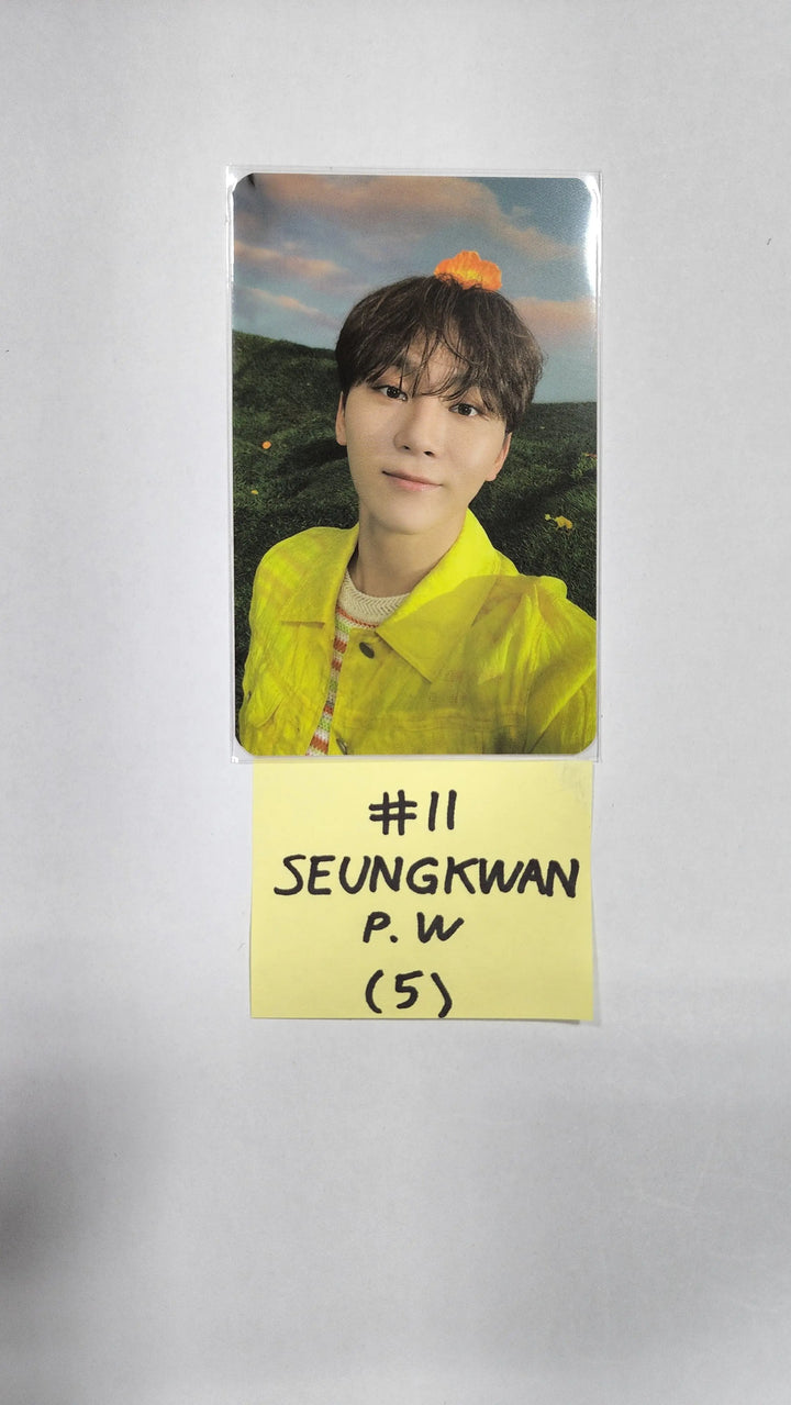 SEVENTEEN 'SECTOR 17' 4th Album Repackage - Powerstation Lucky Draw Event Slim PVC Photocard - HALLYUSUPERSTORE