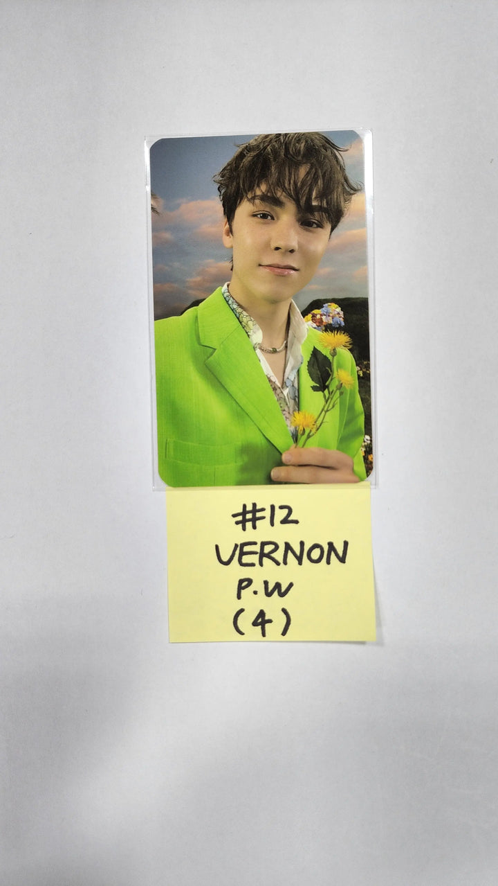 SEVENTEEN 'SECTOR 17' 4th Album Repackage - Powerstation Lucky Draw Event Slim PVC Photocard - HALLYUSUPERSTORE