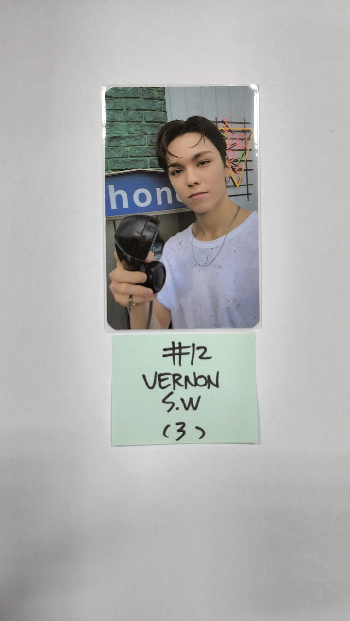 SEVENTEEN 'SECTOR 17' 4th Album Repackage - Soundwave Lucky Draw Event Slim PVC Photocard - HALLYUSUPERSTORE