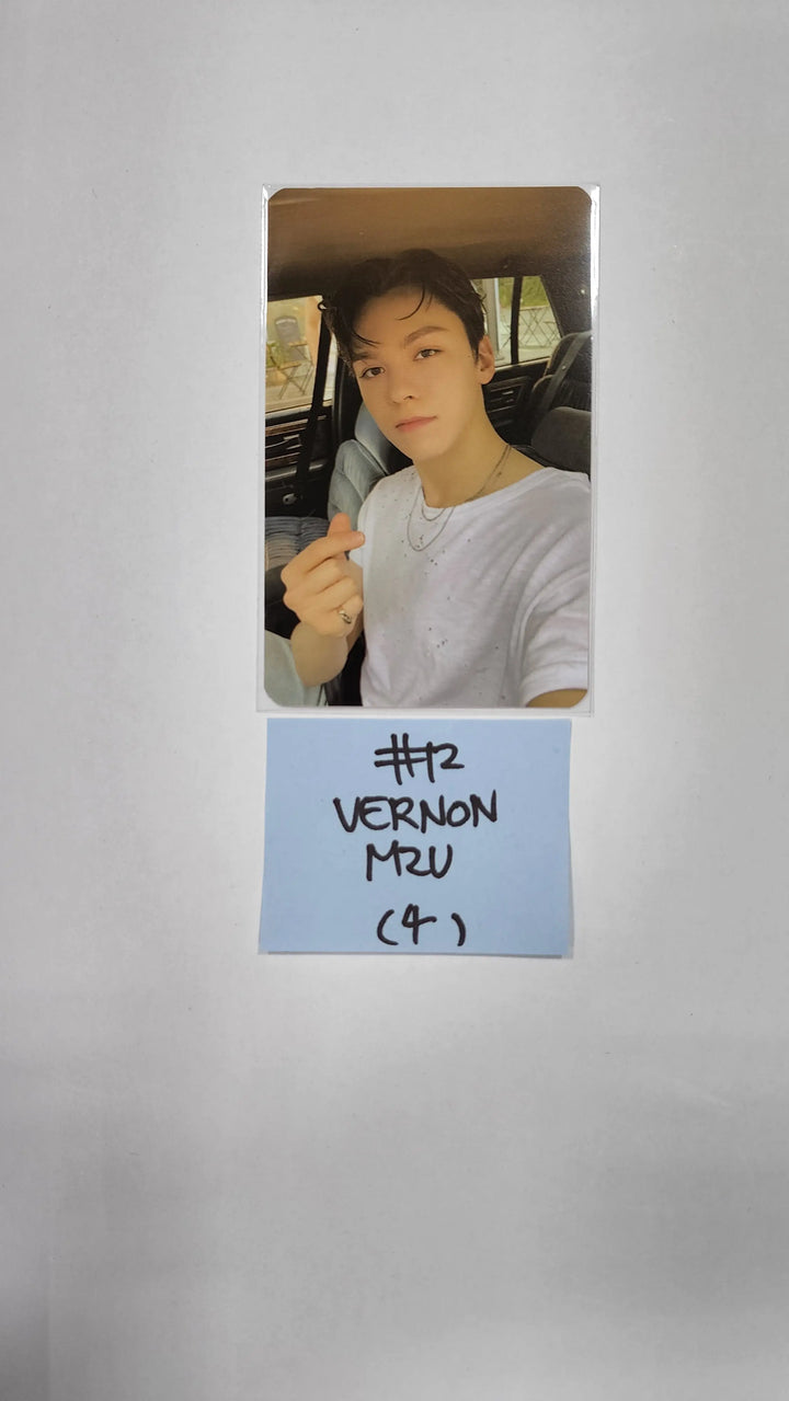 SEVENTEEN 'SECTOR 17' 4th Album Repackage - M2U Lucky Draw Event Slim PVC Photocard - HALLYUSUPERSTORE