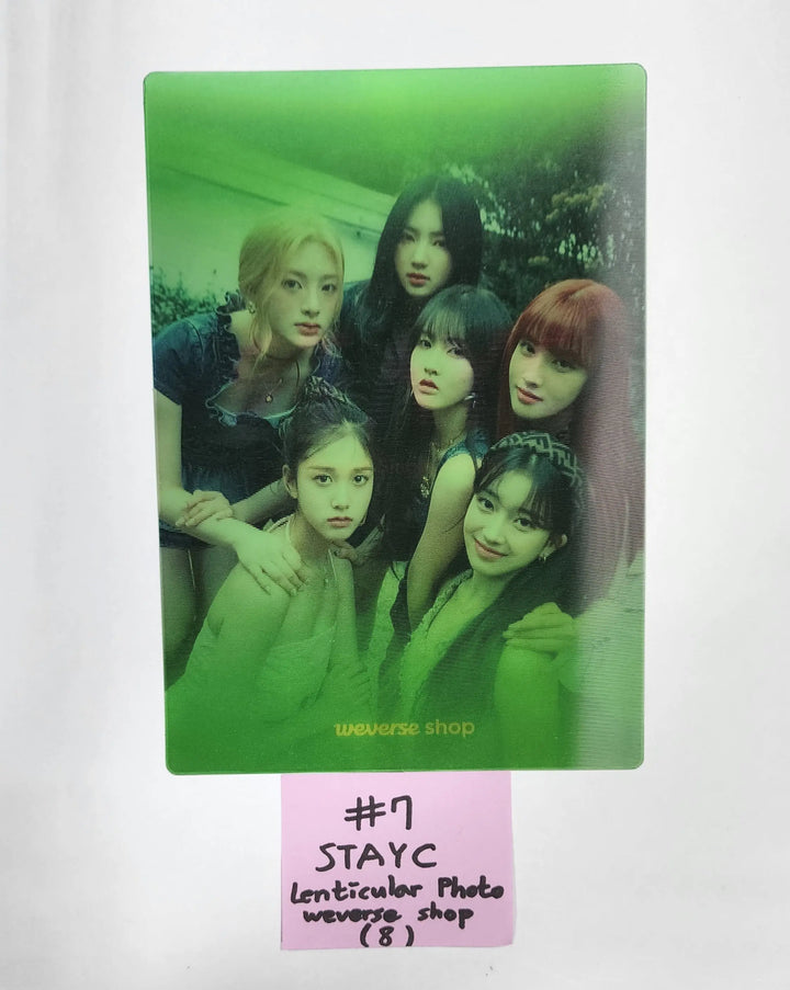 StayC 'WE NEED LOVE' - Weverse Shop Pre-order Benefit Postcard - HALLYUSUPERSTORE