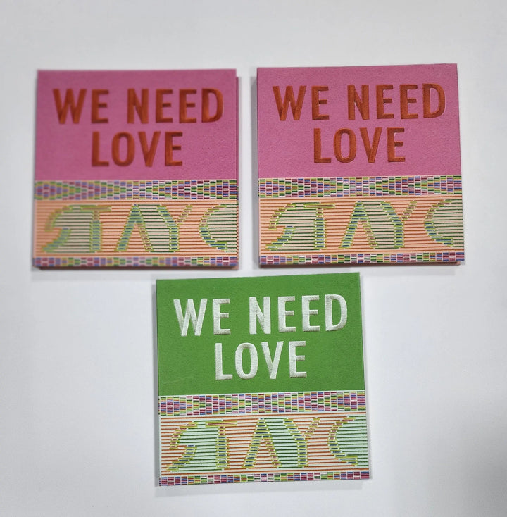 STAYC "WE NEED LOVE" - Hand Autographed(Signed) Promo Album - HALLYUSUPERSTORE