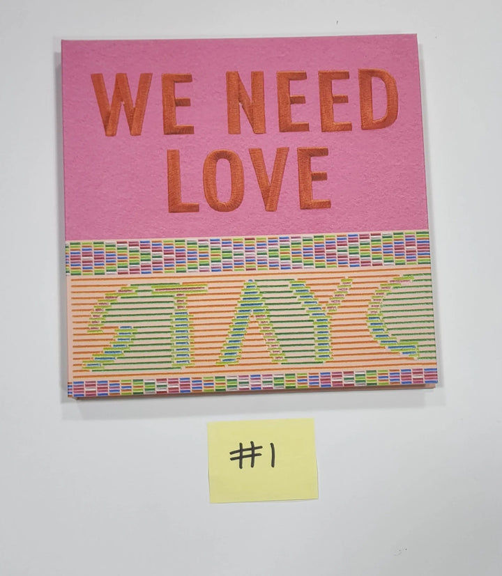 STAYC "WE NEED LOVE" - Hand Autographed(Signed) Promo Album - HALLYUSUPERSTORE