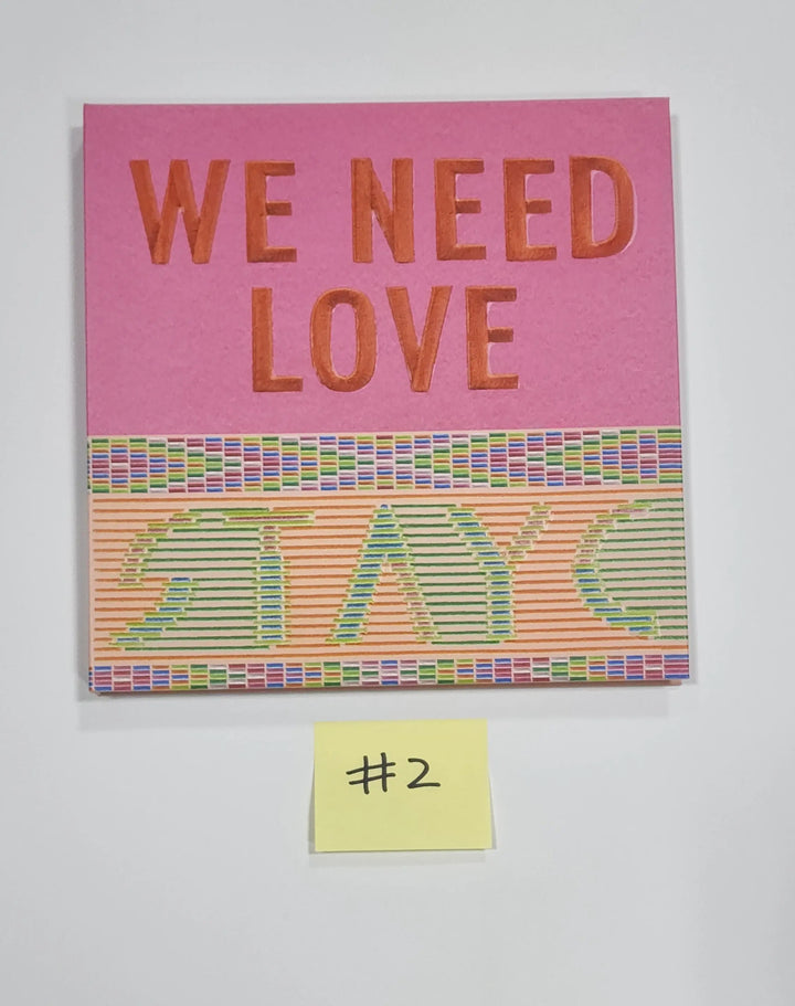 STAYC "WE NEED LOVE" - Hand Autographed(Signed) Promo Album - HALLYUSUPERSTORE