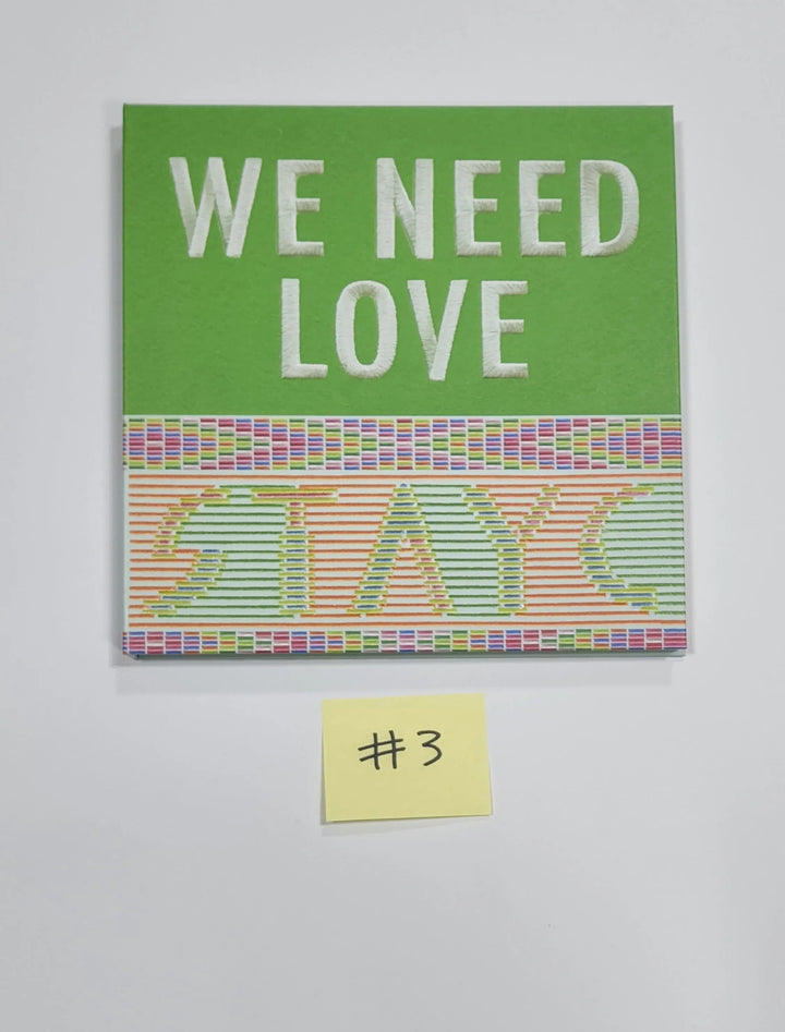 STAYC "WE NEED LOVE" - Hand Autographed(Signed) Promo Album - HALLYUSUPERSTORE